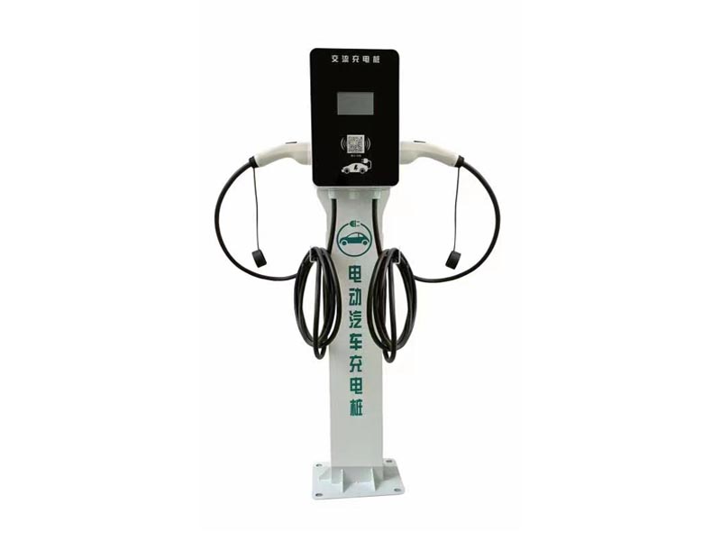 新款雙槍14千瓦電動(dòng)汽車充電樁 